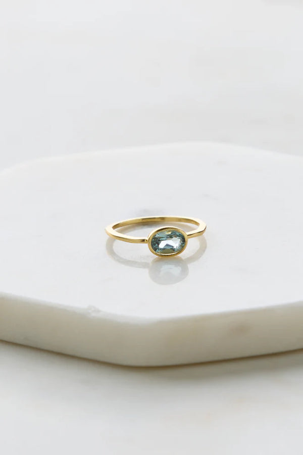 Zafino - Elly Ring in Blue Topaz