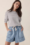 Coastal Chic Everyday Denim Shorts