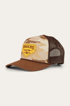 Ringers Western - Garage Trucker Cap - Desert Camo - Choclate