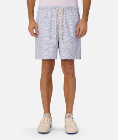 Industrie - The Alvarado Swim Short in Cream/Indi