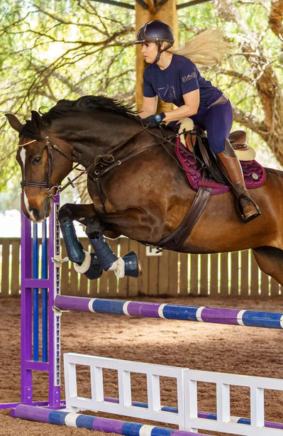 Bare Equestrian - Bare Diamond Series T-Shirt - Navy