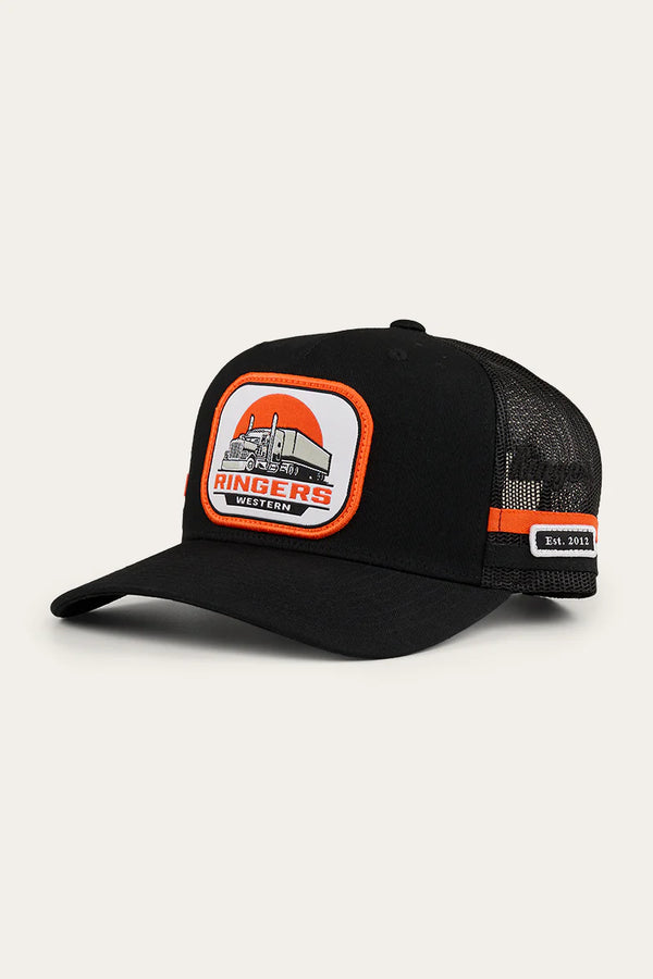 Ringers Western - Big Rig Trucker Cap - Black