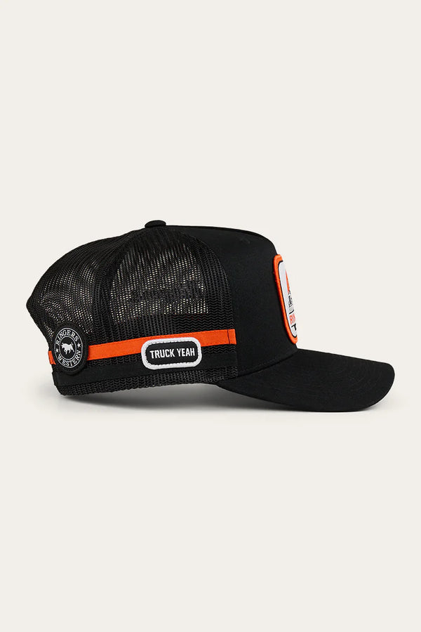 Ringers Western - Big Rig Trucker Cap - Black