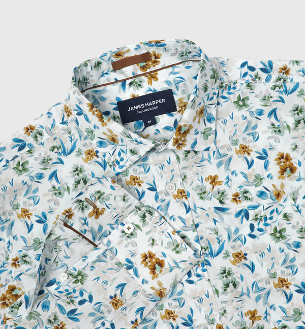 James Harper - Blossoms Long Sleeve Shirt