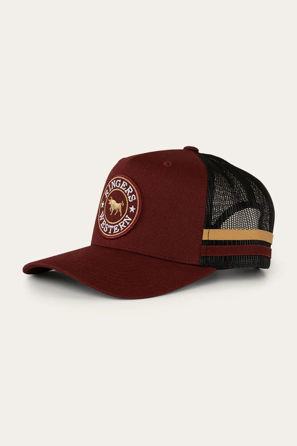 Ringers Western - McCoy Trucker Cap - Burgundy