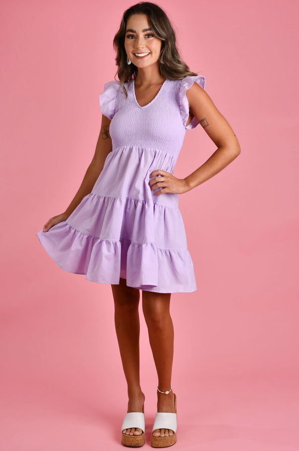 The Alice Dress - Lilac