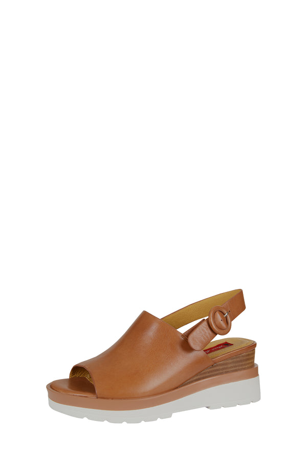 Thomas Cook Women's Esna Wedge Sandal - Brandy