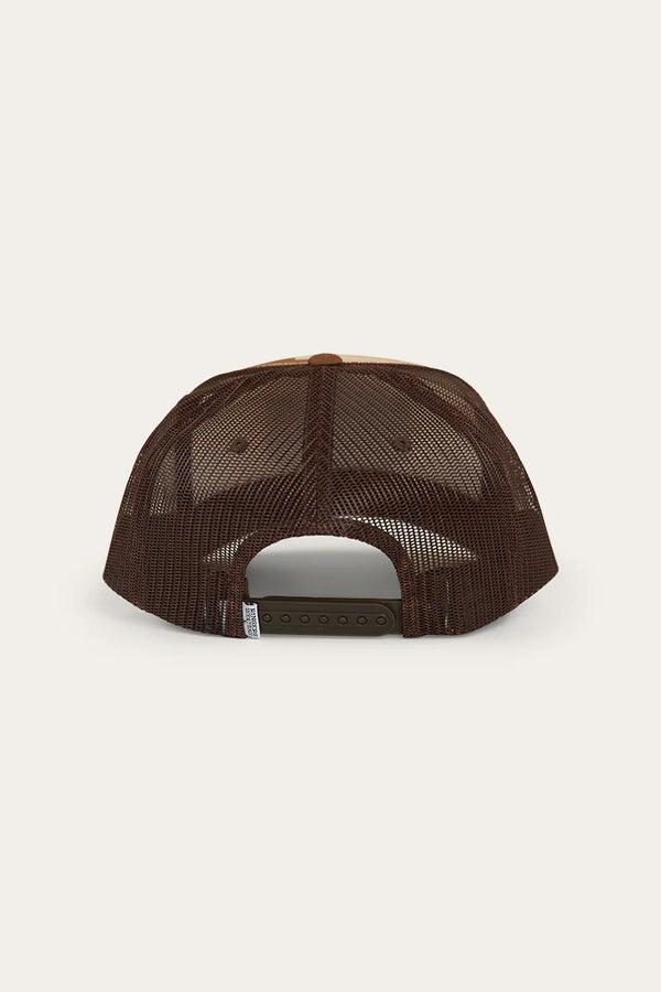 Ringers Western - Garage Trucker Cap - Desert Camo - Choclate