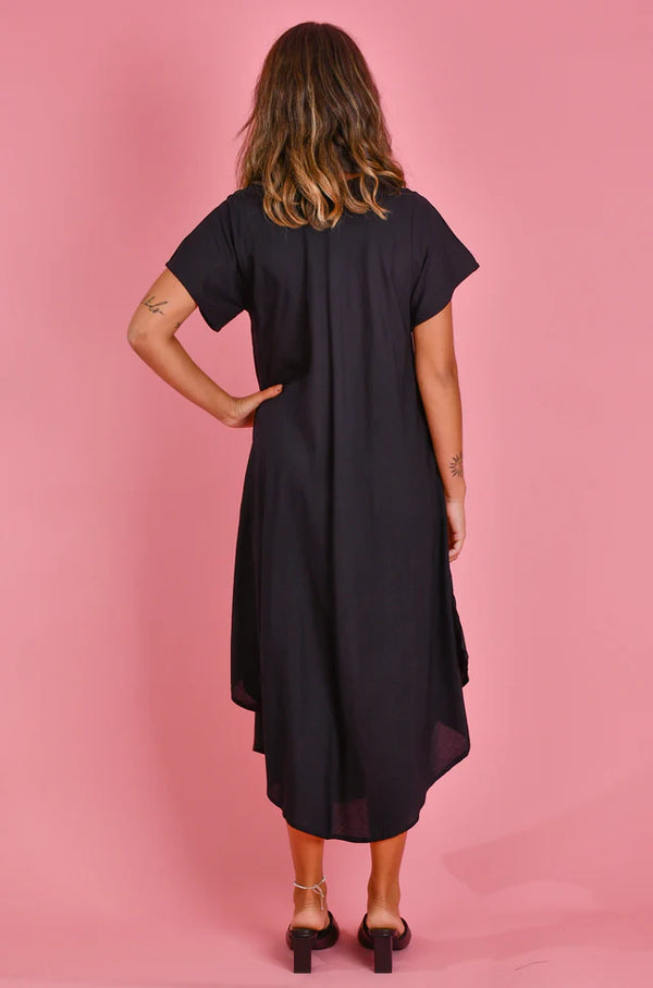 GREAT HARBOUR DRESS - BLACK