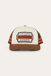 Ringers Western Haulin Trucker Cap - Off White