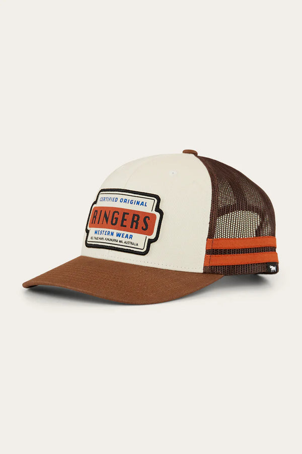 Ringers Western Haulin Trucker Cap - Off White