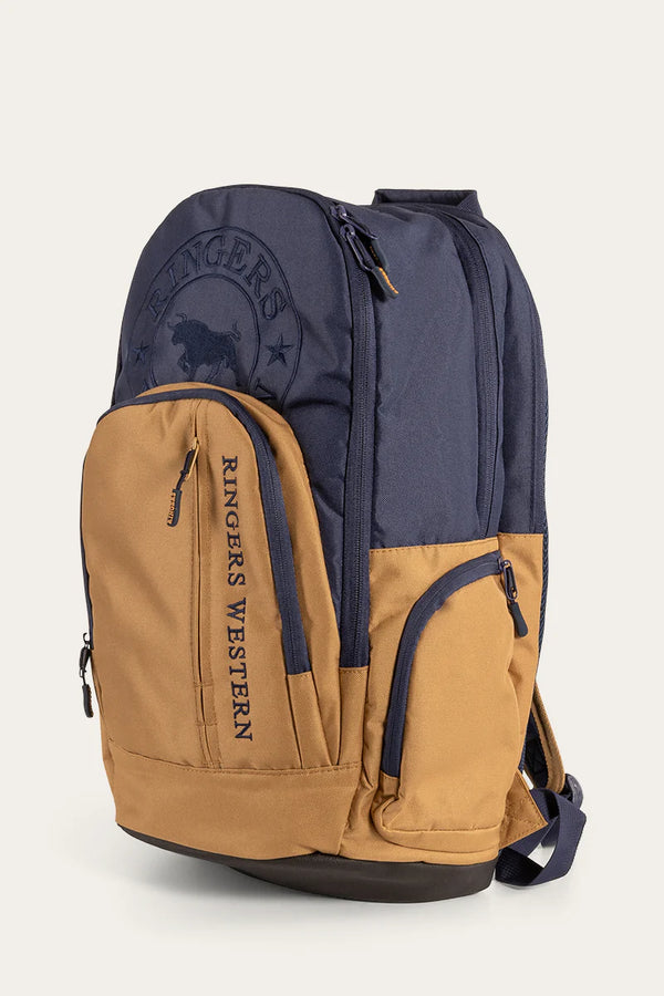 Ringers Western - Holtze Backpack in Dark Navy & Clay