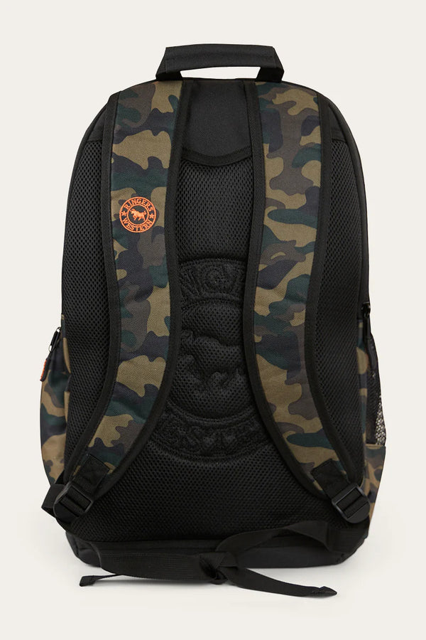 Ringers Western - Holtze Backpack in Black with camo