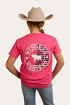 Ringers Western - Signature Bull Flag Kids Classic Fit T-Shirt - Melon