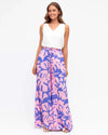 Noa Blue Wide-Leg Pants