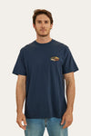 Ringers Western - Servo Mens Loose Fit T-Shirt - Navy