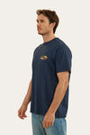 Ringers Western - Servo Mens Loose Fit T-Shirt - Navy