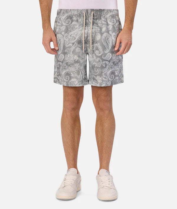 Industrie - Martino Swim Short in Sage and Off White