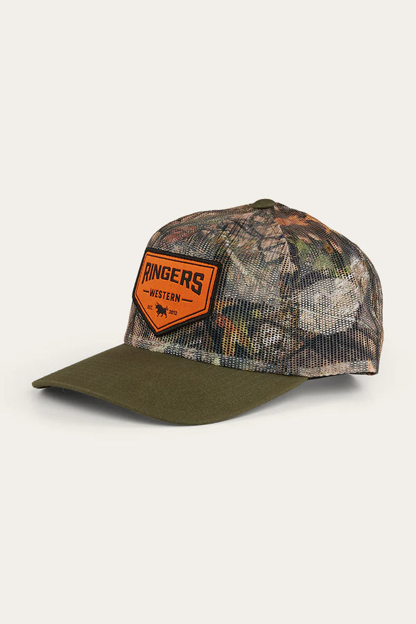 Ringers Western - Jett Trucker Cap - Military Green / Camo