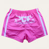 Double Stripe OG Footy Shorts - Pink