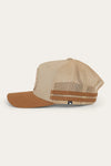 Ringers Western Signature Bull Flag Trucker Cap - Dark Sand