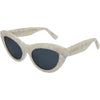 ONEDAY Sunglasses - French Kiss Acetate - White Smoke