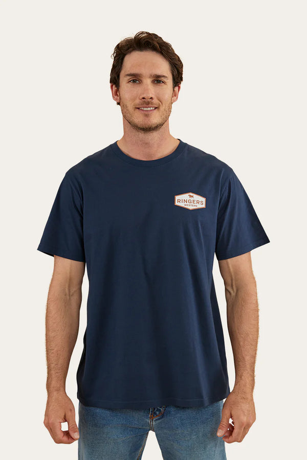 Ringers Western - Servo Men's Loose Fit T-Shirt - Navy