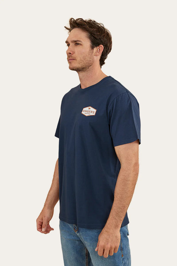 Ringers Western - Servo Men's Loose Fit T-Shirt - Navy