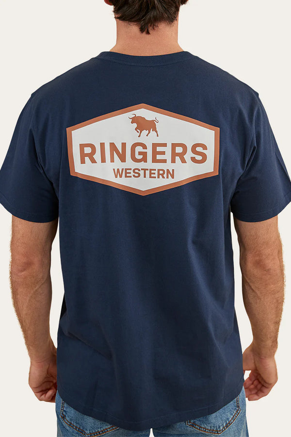 Ringers Western - Servo Men's Loose Fit T-Shirt - Navy