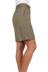 Thomas Cook - Women's Isabel Linen Pleat Short in Khaki