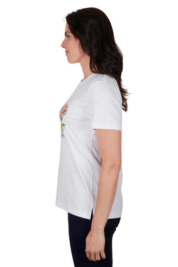 Thomas Cook - Women's Claire Short Sleeve Tee in White