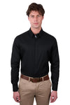 Thomas Cook - Men's Callum Tailored Long Sleeve Shirt in Black