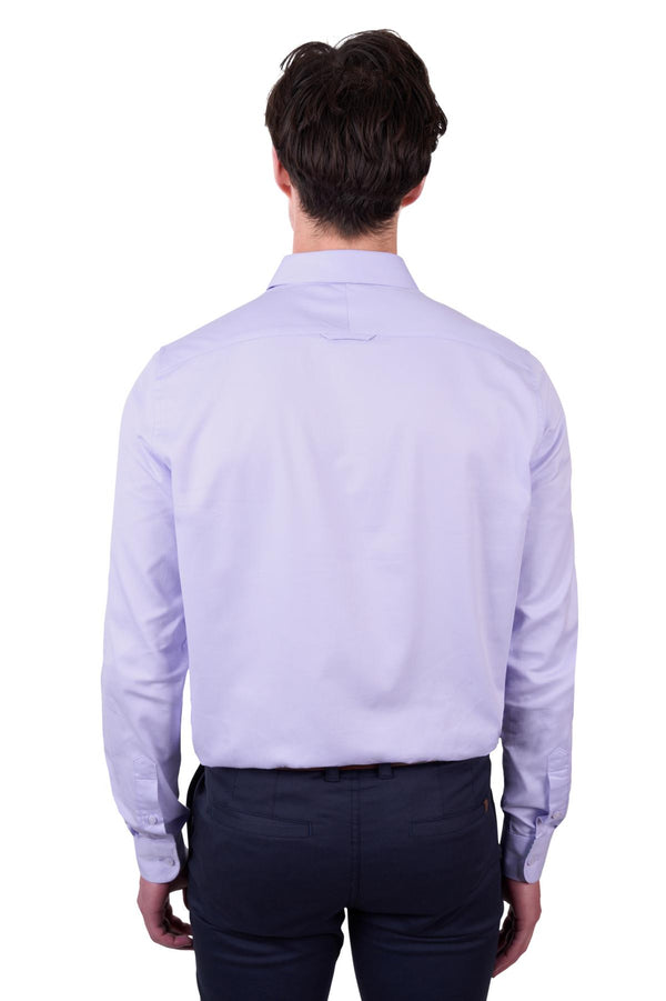 Thomas Cook - Men's Callum Tailored Long Sleeve Short in Purple