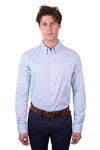 Thomas Cook - Men's Callum Tailored Long Sleeve Shirt in Light Blue