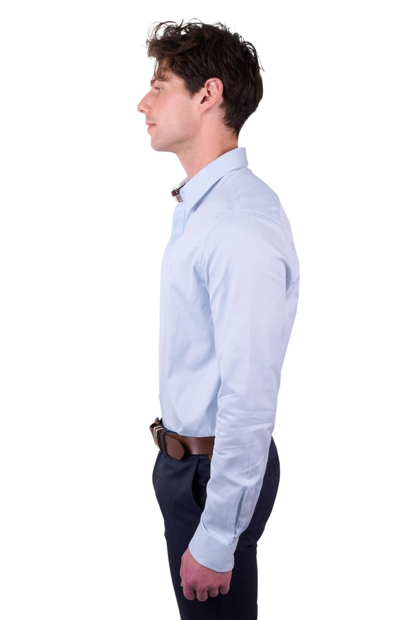 Thomas Cook - Men's Callum Tailored Long Sleeve Shirt in Light Blue