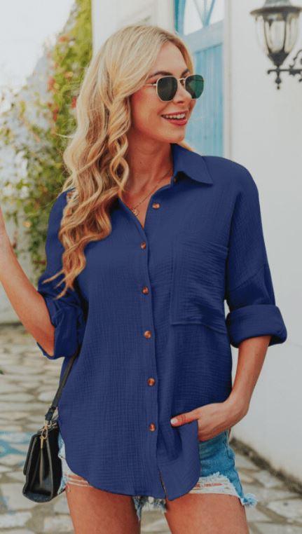 Lola Button Down Shirt - Folk Road