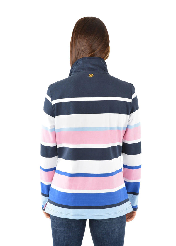 Thomas Cook - Lydie Stripe Zip Rugby - Folk Road